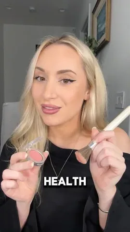 blessedholisticlife Instagram post about Nontoxic makeup promotion
