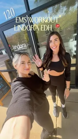 blessedholisticlife Instagram post about EMS workout demonstration