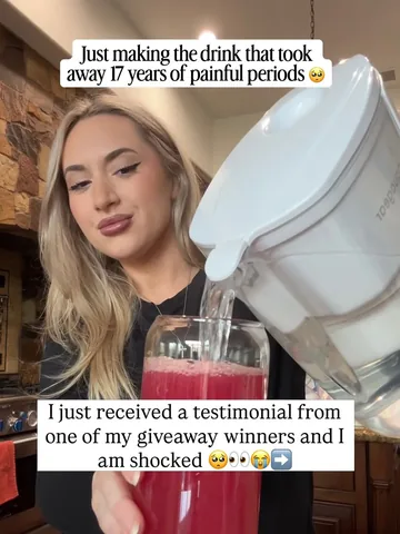blessedholisticlife Instagram post about Hormone wellness product testimonial