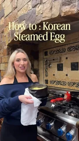 blessedholisticlife Instagram post about Korean steamed egg recipe