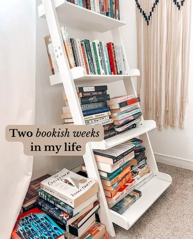 blissandbooks Instagram post about Reading update