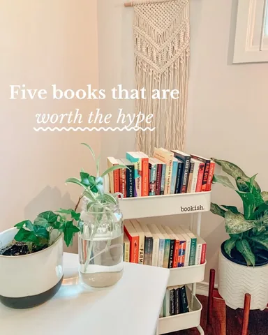 blissandbooks Instagram post about Book recommendations