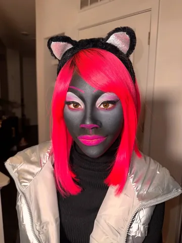blissmariana Instagram post about Halloween character look
