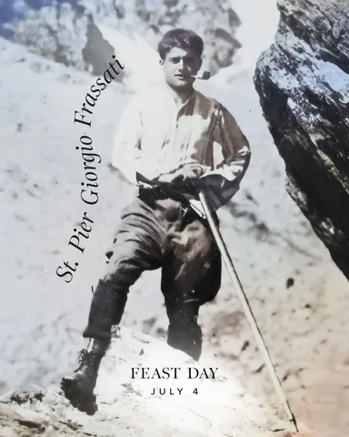 bobby.angel Instagram post about St. Pier Giorgio Frassati