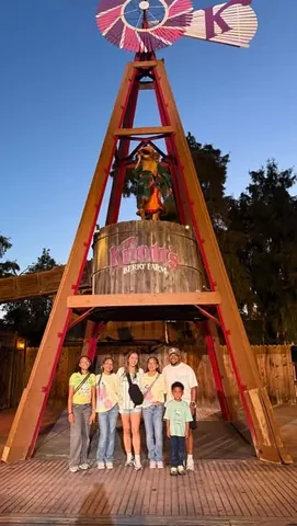 boldentwins Instagram post about Theme park outing