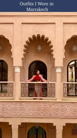 bonnierakhit Instagram post about Marrakech outfits