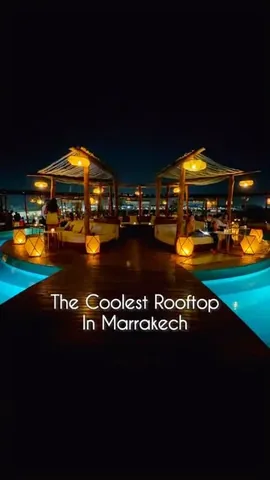 bonnierakhit Instagram post about Marrakech rooftop venue