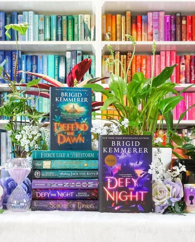 bookbookowl Instagram post about Defend the Dawn