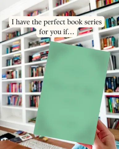 bookcasebeauty Instagram post about Book series recommendation