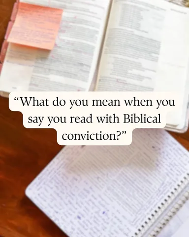 bookcasebeauty Instagram post about Christian spiritual growth