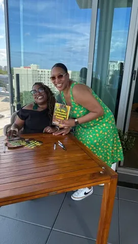 book_girl_magic Instagram post about Author event