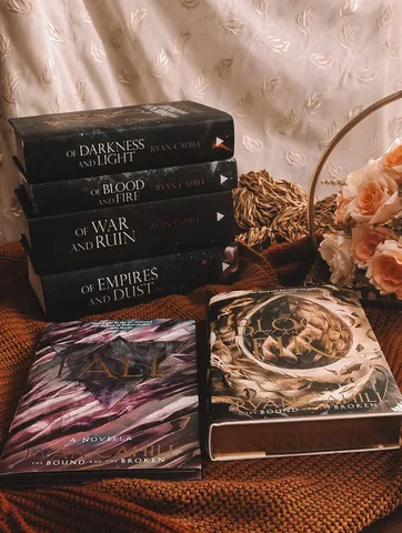 bookish_mai Instagram post about Of Darkness and Light review