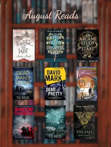 bookish_mai Instagram post about Monthly reading wrap up