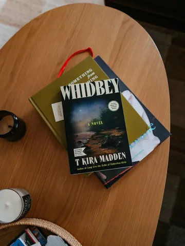 booklanguage Instagram post about Whidbey book review