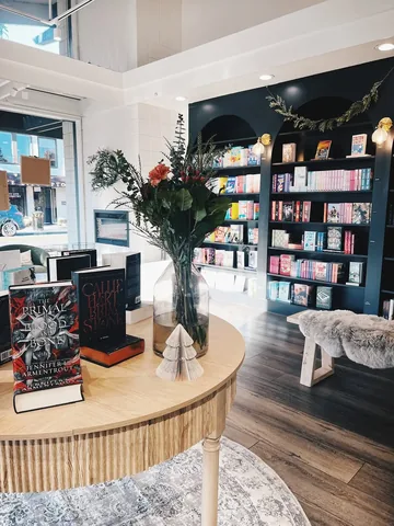 bookpairings Instagram post about Indie bookstore visit