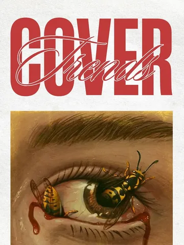booksandlala Instagram post about Book cover design