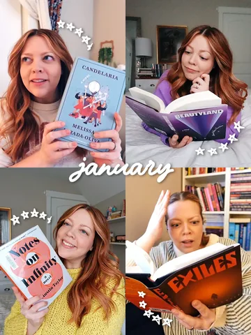 booksandlala Instagram post about Book reviews