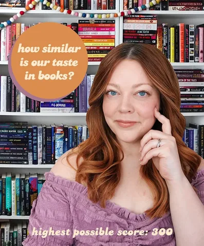 booksandlala Instagram post about Reading preferences