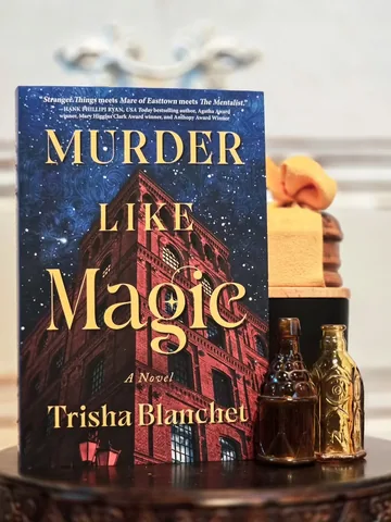 booksloveandunderstanding Instagram post about Murder Like Magic review