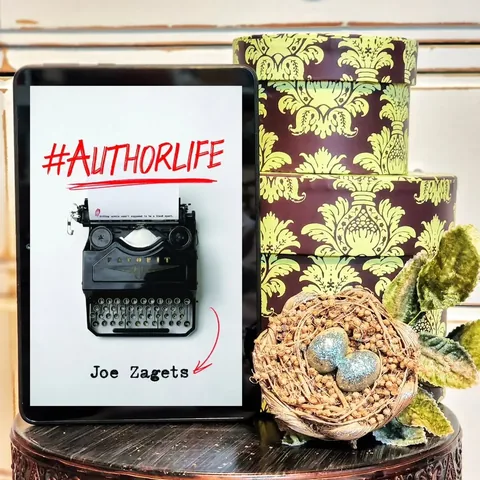 booksloveandunderstanding Instagram post about Author Life by Joe Zagets