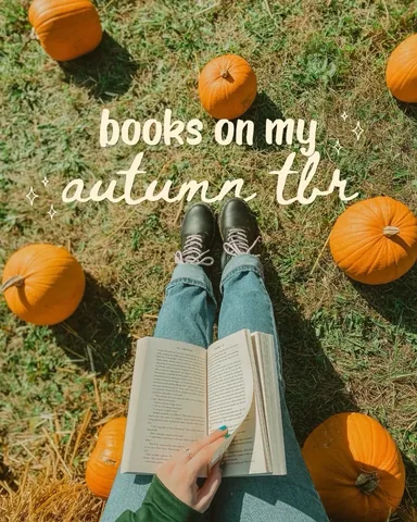 booksnest Instagram post about Autumn reading list