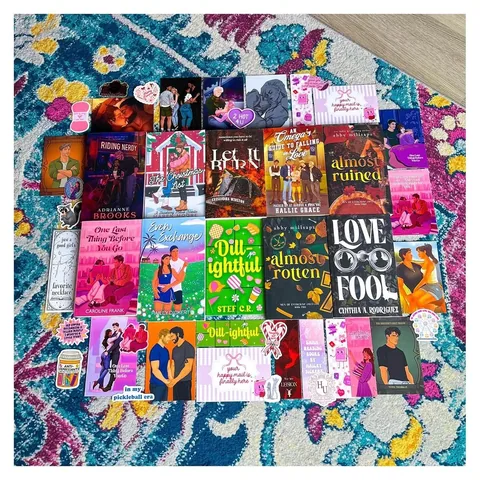 bookswithbean Instagram post about Indie bookstore order