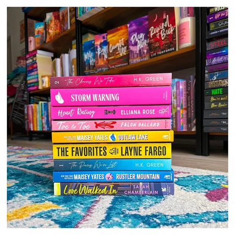 bookswithbean Instagram post about Book haul