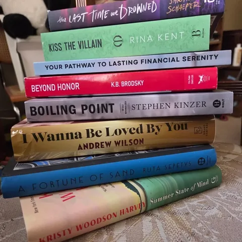 bookswritingandmore Instagram post about Book mail
