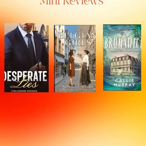 bookswritingandmore Instagram post about Mini book reviews