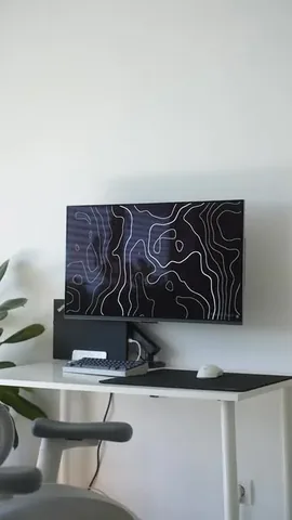 borisgtech Instagram post about Monitor arm