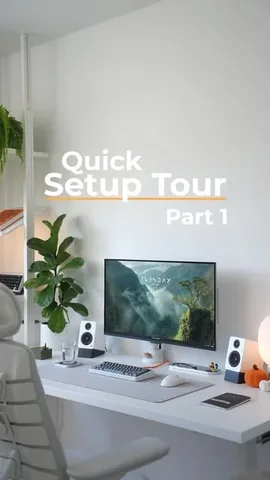 borisgtech Instagram post about Desk setup