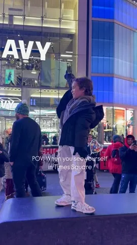 bossbabybrody Instagram post about Times Square billboard appearance