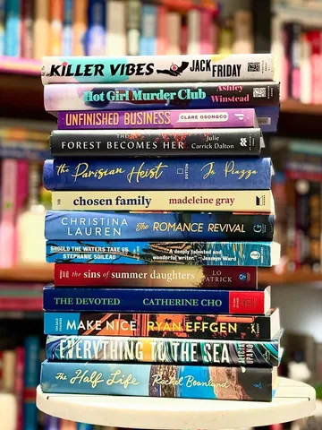 bostonbookfanatic Instagram post about New book releases