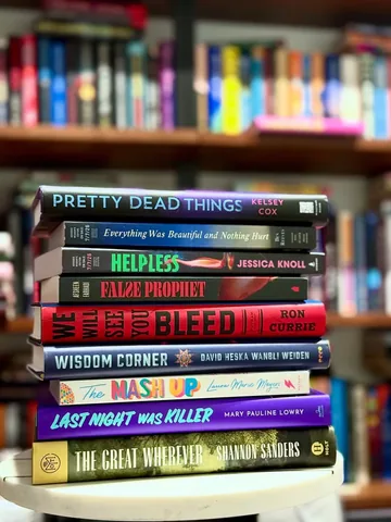 bostonbookfanatic Instagram post about New book releases