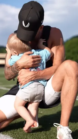 bradjbecca Instagram post about Fatherhood and healthy role modeling