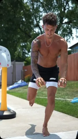 bradjbecca Instagram post about Reaction and hand eye coordination training
