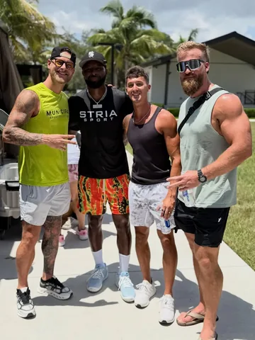 bradjbecca Instagram post about Pickleball event