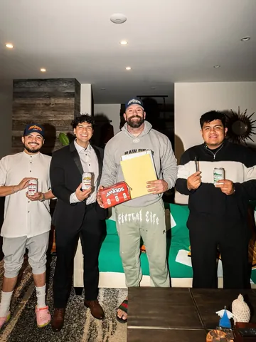 bradleymartyn Instagram post about Business partnership