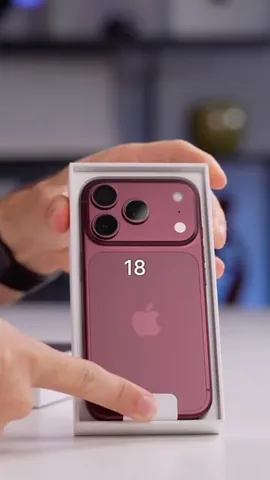 brandonbutch Instagram post about IPhone 18 Pro unboxing