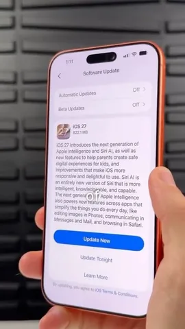 brandonbutch Instagram post about IOS 27 features