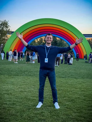 brandonbutch Instagram post about Apple event experience