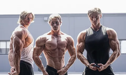 brandonsstarr Instagram post about Physique aesthetics