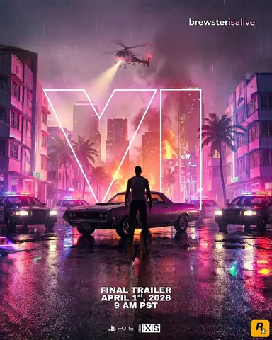brewsterisalive Instagram post about GTA 6 trailer rumor prank