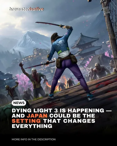 brewsterisalive Instagram post about Dying Light 3 setting rumor