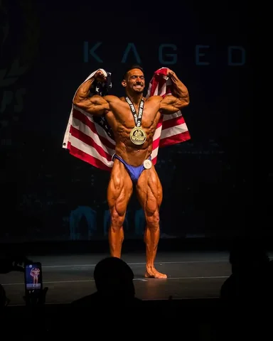 briandecosta Instagram post about Natural bodybuilding championship