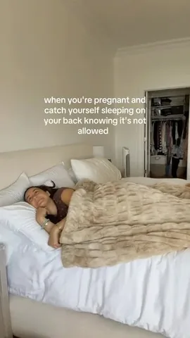 briannajoye_fitness Instagram post about Sleeping position