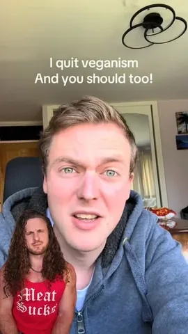 brianturnerofficial Instagram post about Veganism debate