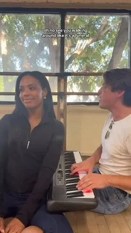 brittbenae Instagram post about Dance rehearsal humor