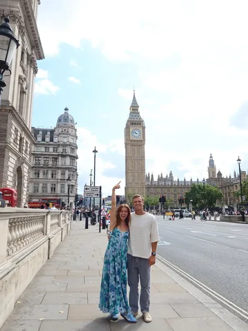britwkent Instagram post about London travel itinerary