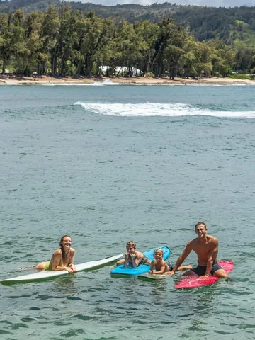 britwkent Instagram post about Beach family lifestyle
